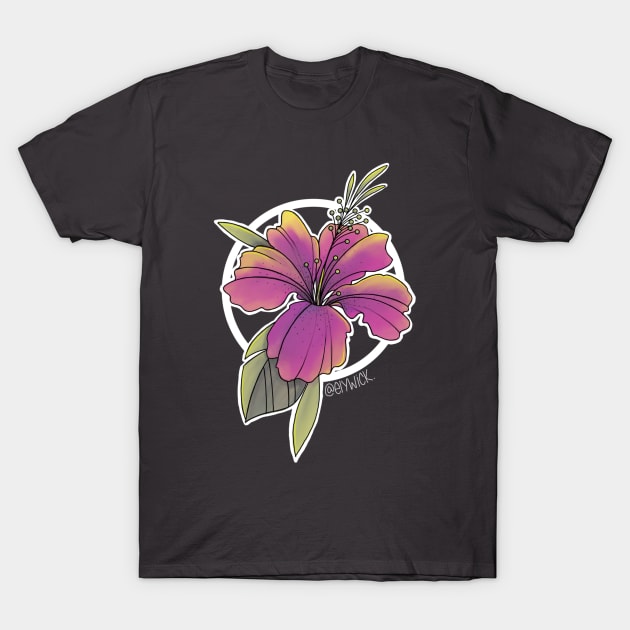 hibiscus T-Shirt by elywick